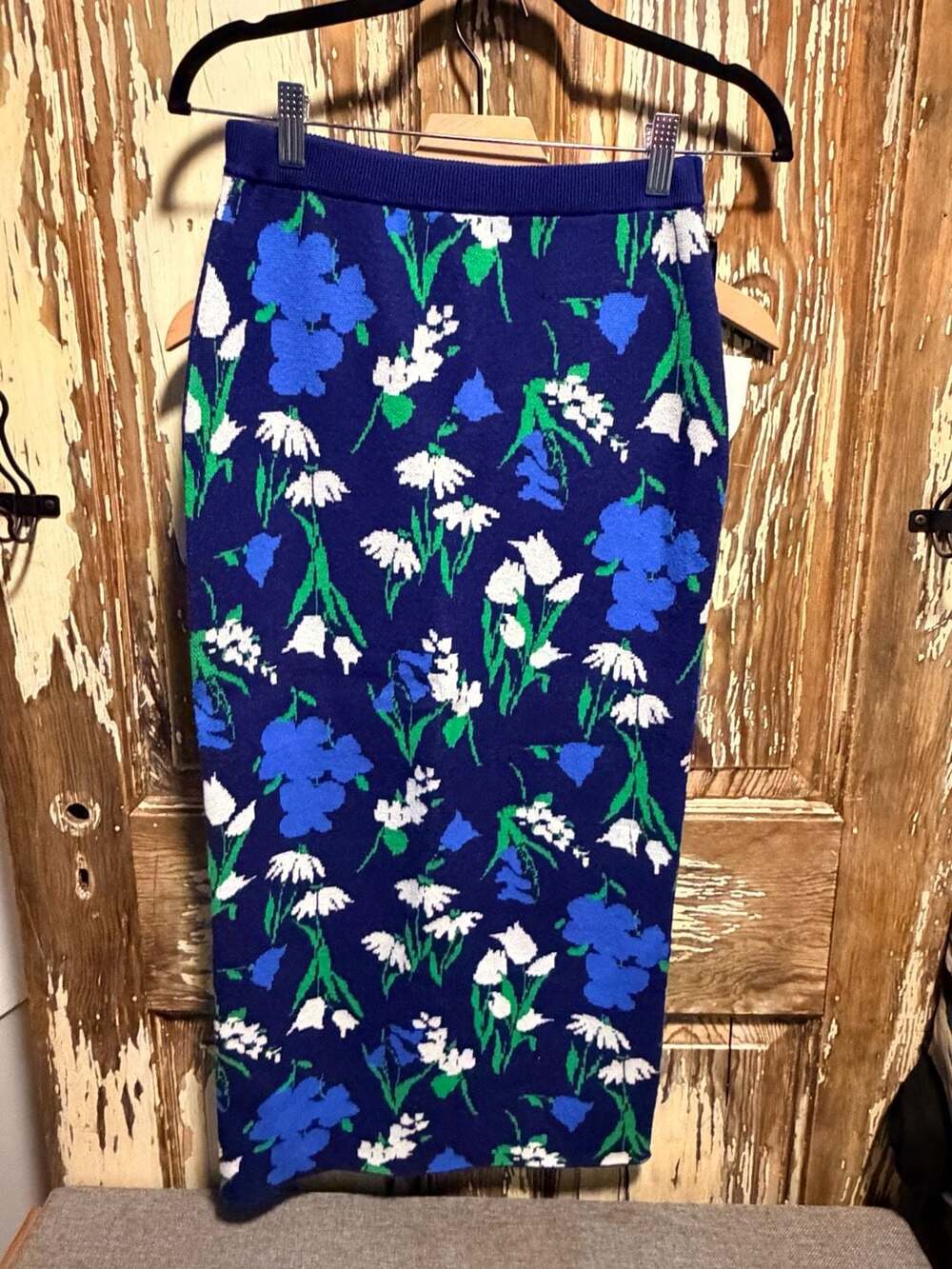 kate spade new york x Target Vintage Coastal Grandma Pencil Knit Skirt Size XS